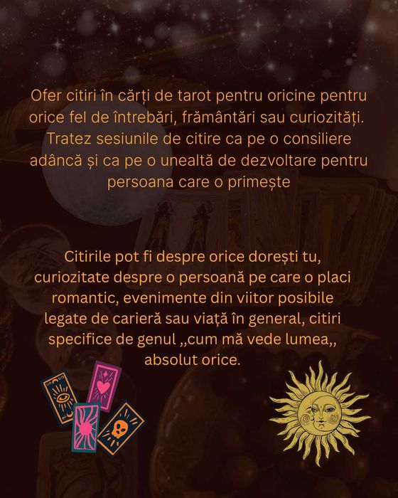 Sesiuni extinse tarot și consiliere spirituală | Analiză de astrogramă completă