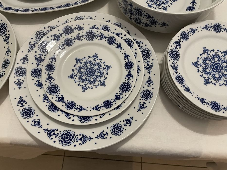 Serviciu masă  1777, ECHT PORȚELAN , rar