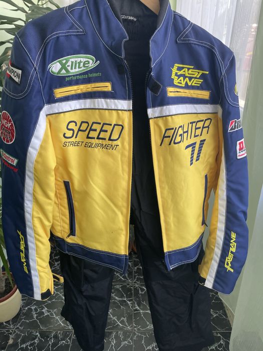 Giaca moto si paltaloni moto