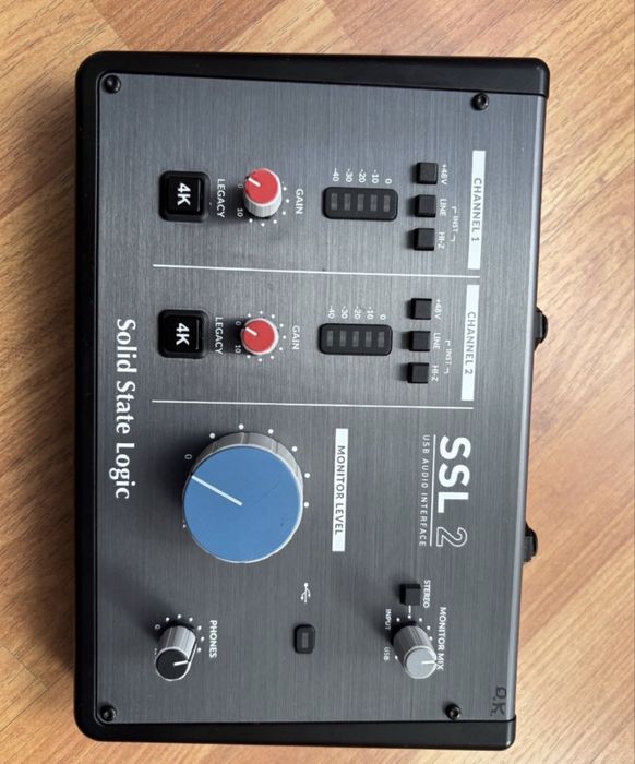 SSL 2 Placa de sunet