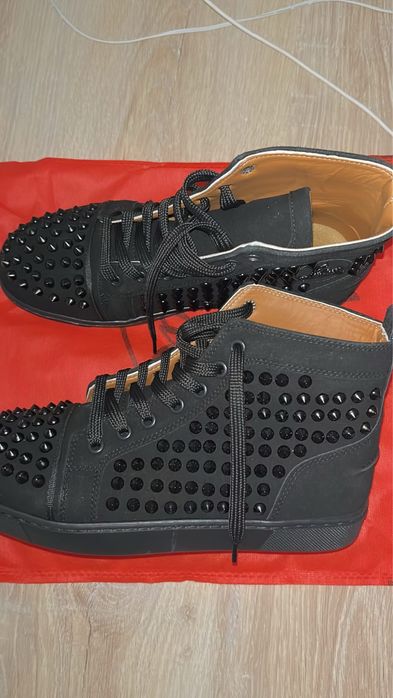 louboutin high black