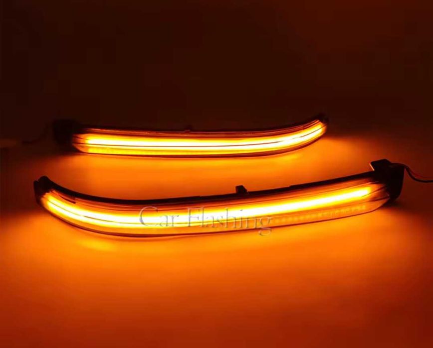 Динамични бягащи мигачи за огледалата за Пежо Ситроен Peugeot Citroen