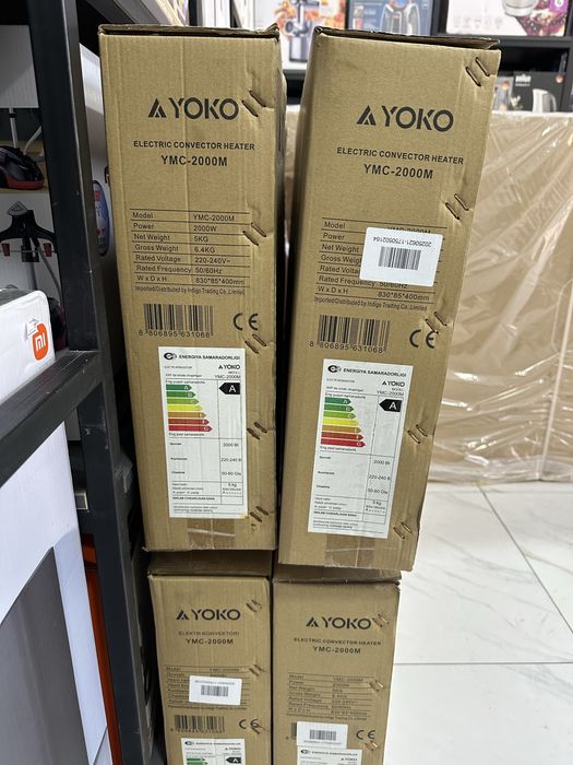 Конвекторный Обогреватель YOKO на 25квм, Оптовая продажа по Ташкенту