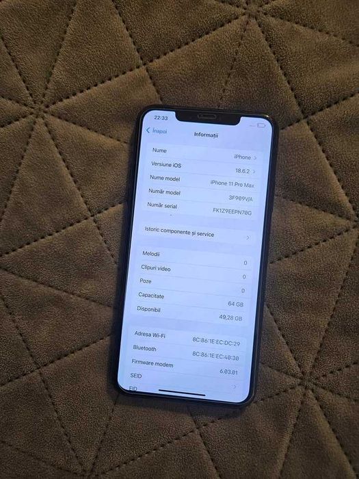 Iphone 11 PRO MAX - 64 GB - 9oo lei FIX