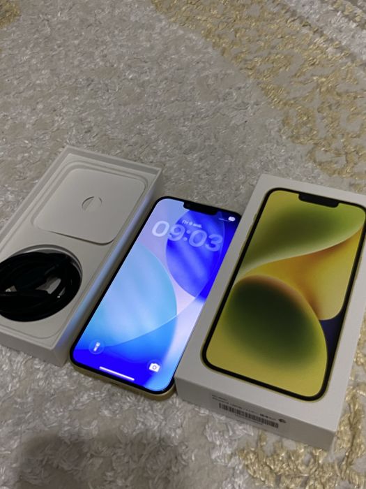 Iphone 14 yellow Айфон 14