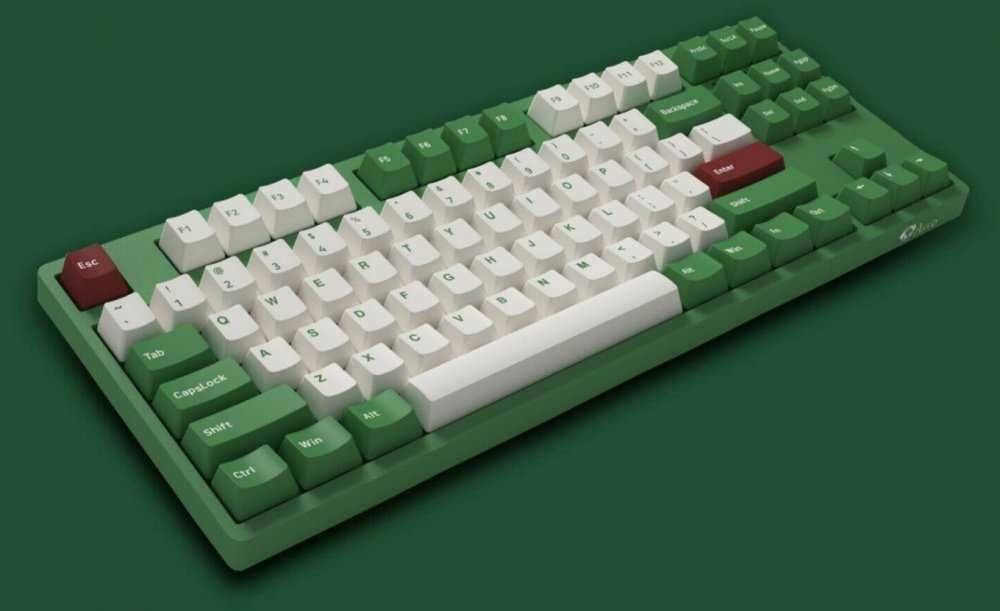 клавиатура Akko 3087 DS Matcha Red Bean