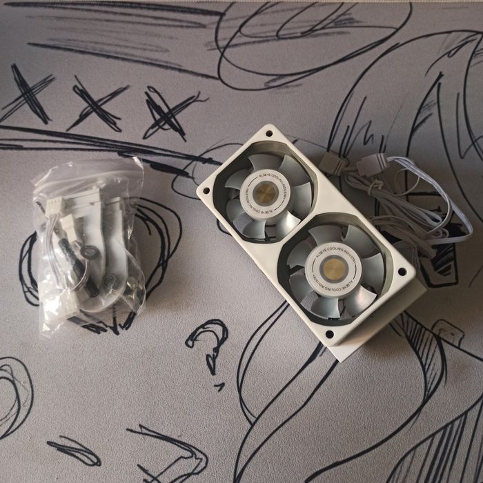 Кулер для ОЗУ белый ALSEYE RAM Cooler ARGB