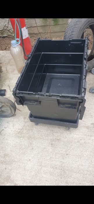 Cutie depozitare 600mm × 400mm × 360mm cu capac