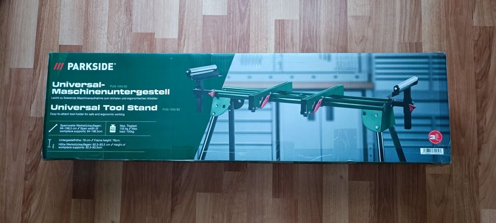 Stand scule electrice parkside pliabil