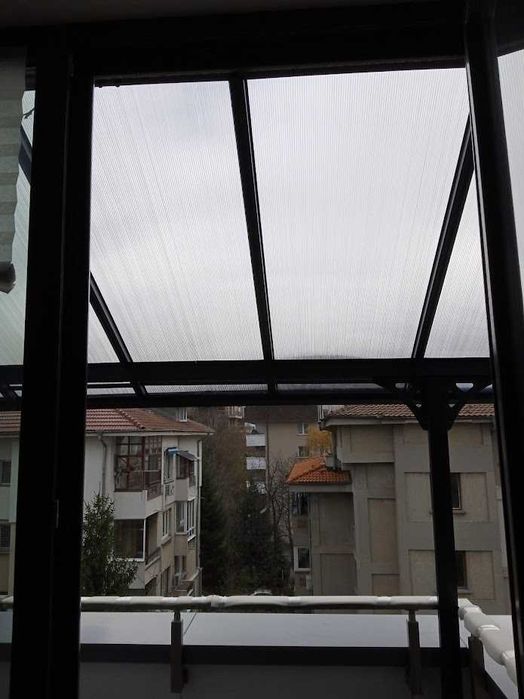 Алуминиев навес за тераса/веранда Westmann антрацит 313x300 cm, 9 кв м