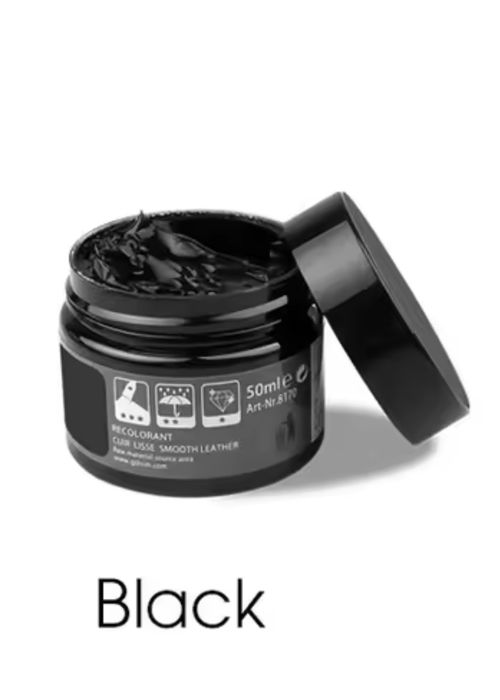 Vopsea Piele Neagra 30ml , Vopsea Reparatii Volan Încălțăminte etc