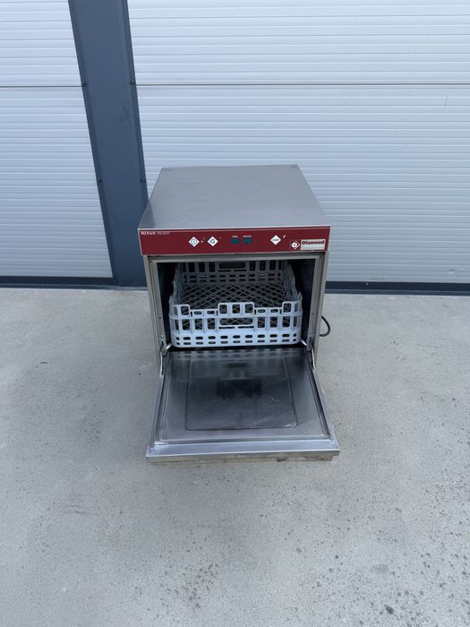 Masina PRO de spalat pahare Diamond - cos 400x400 - 230V - pompa evacuare apa - 2017