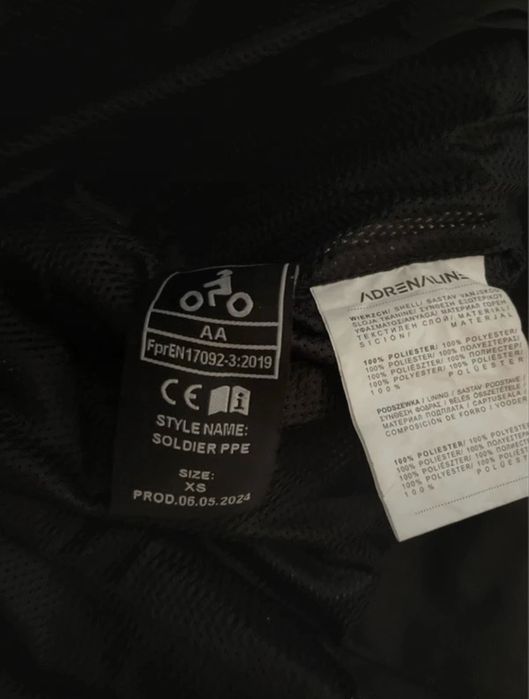 Pantaloni moto Adrenaline Soldier