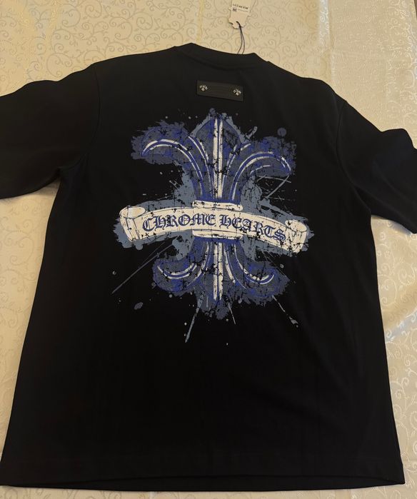 Chrome Hearts-Автентична чисто нова мъжка тениска Л размер