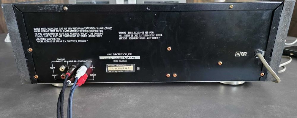 Akai GX-75 Reference Master - casetofon deck
