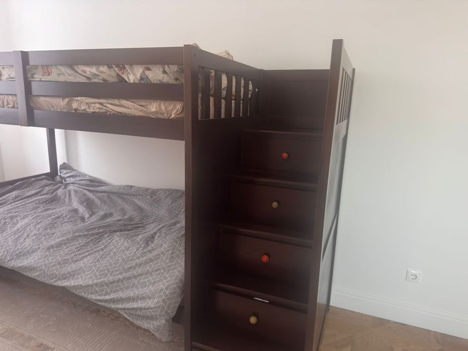 Кровать двух ярусная, для детей