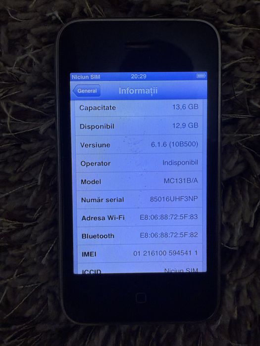 Iphone 3gs 16GB Cydia