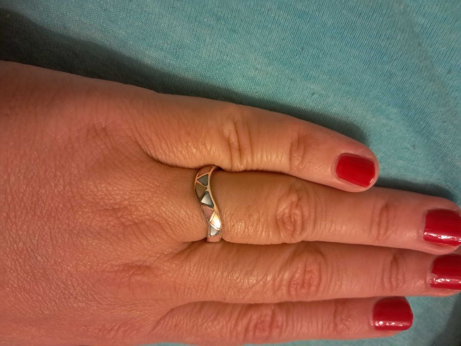 Сребърен пръстен от Мексико