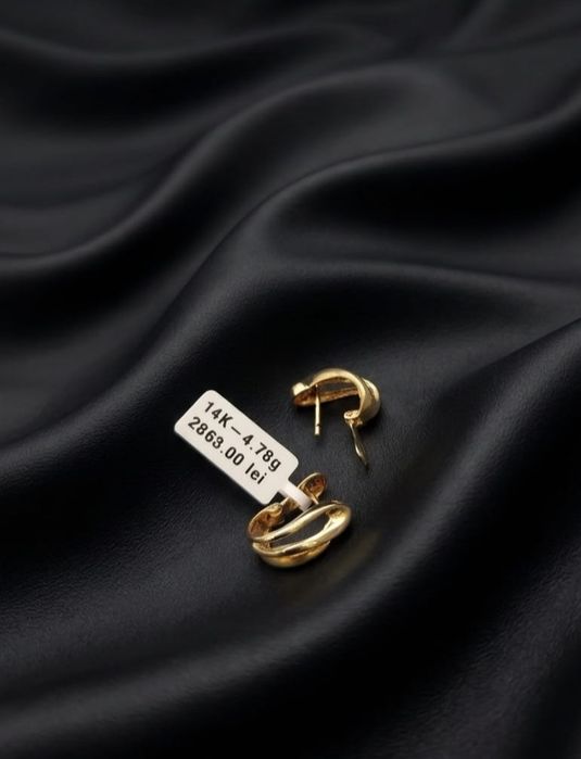 Cercei aur 14k 4.78gr