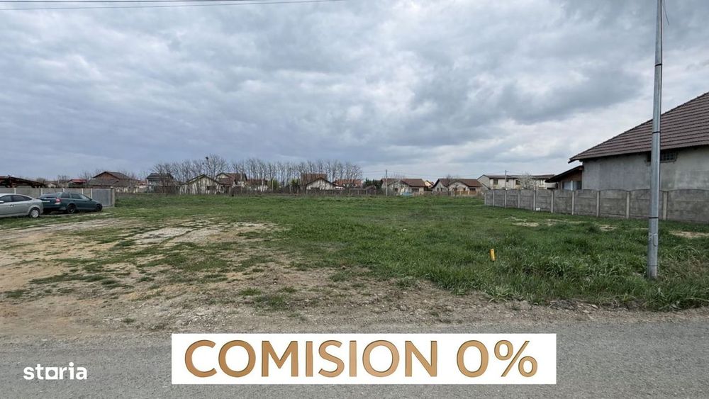 Teren intravilan de vanzare – Moșnița Nouă |687 mp Comision 0%