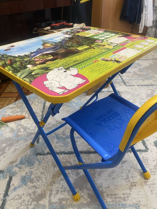 Детский стол и стул