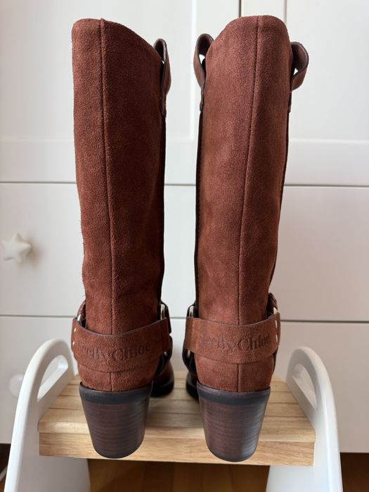 Кафяви ботуши”See by Chloe”