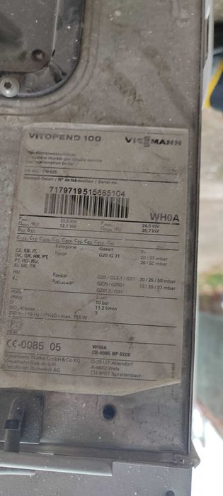 Dezmembrez Centrala Termica Viessmann Vitopend 100 WH0A Pe piese
