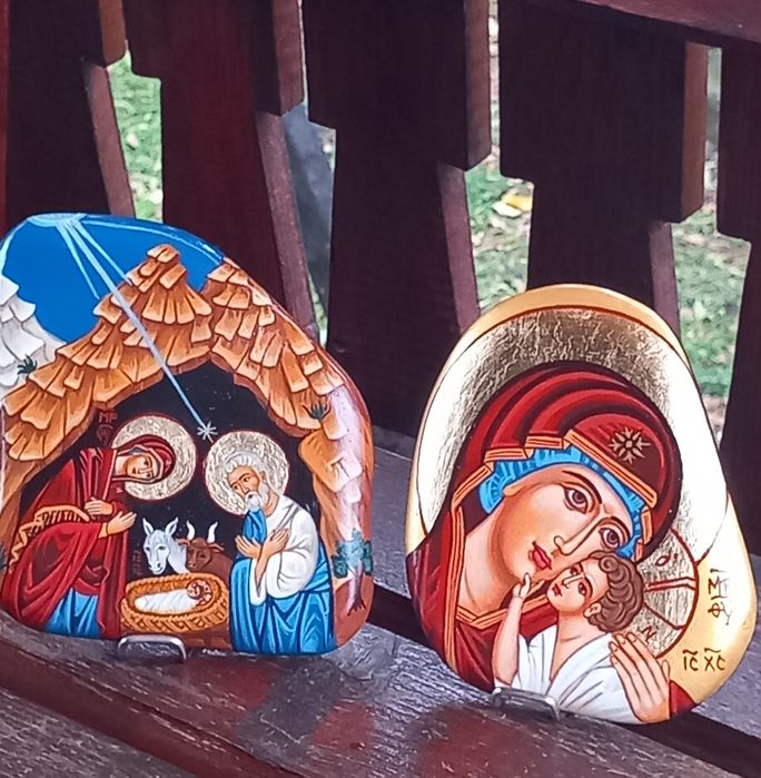 Pietre de rau pictate