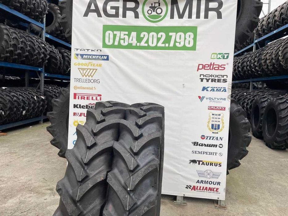 12.4-32 cu 8 pliuri marca OZKA cauciucuri noi pentru tractor spate
