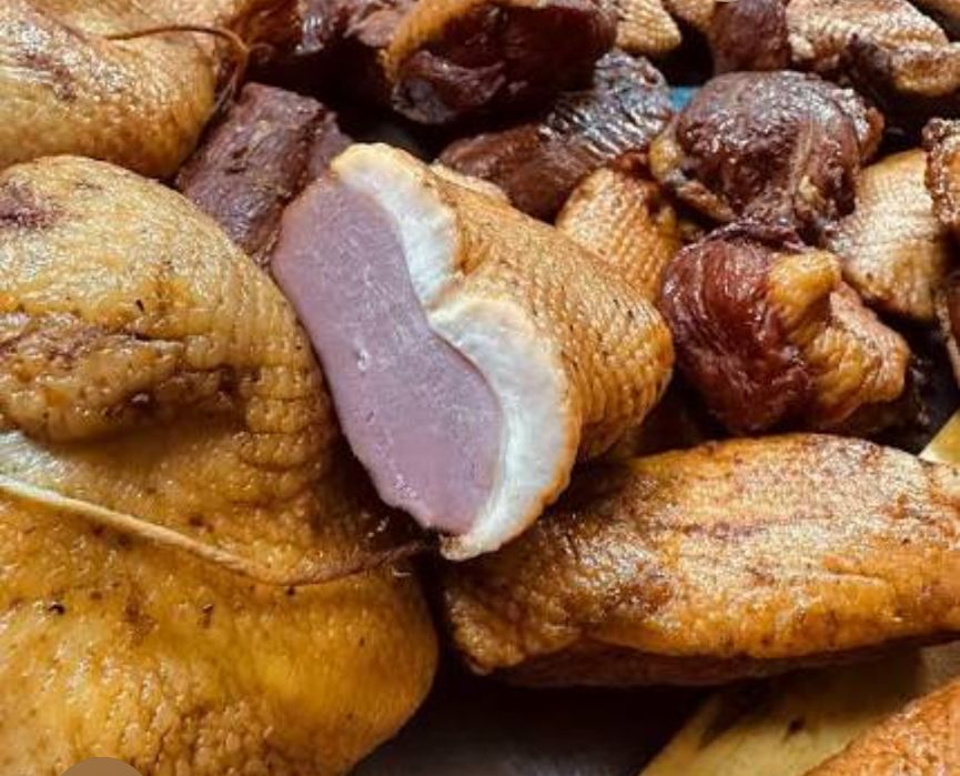 Дикий гусь горячего копчения