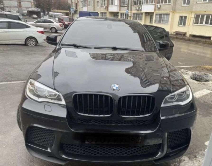 Set capac capace oglinzi Batman Negru lucios Bmw M X5 X6 E70 E71