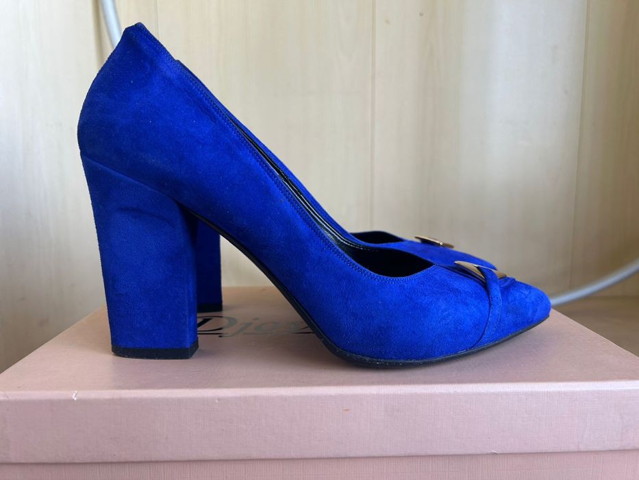 Туфли синие Albano 38-39 размер