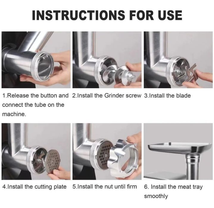 Электрический мясорубка go'sht maydalagich Sonifer sf-5009