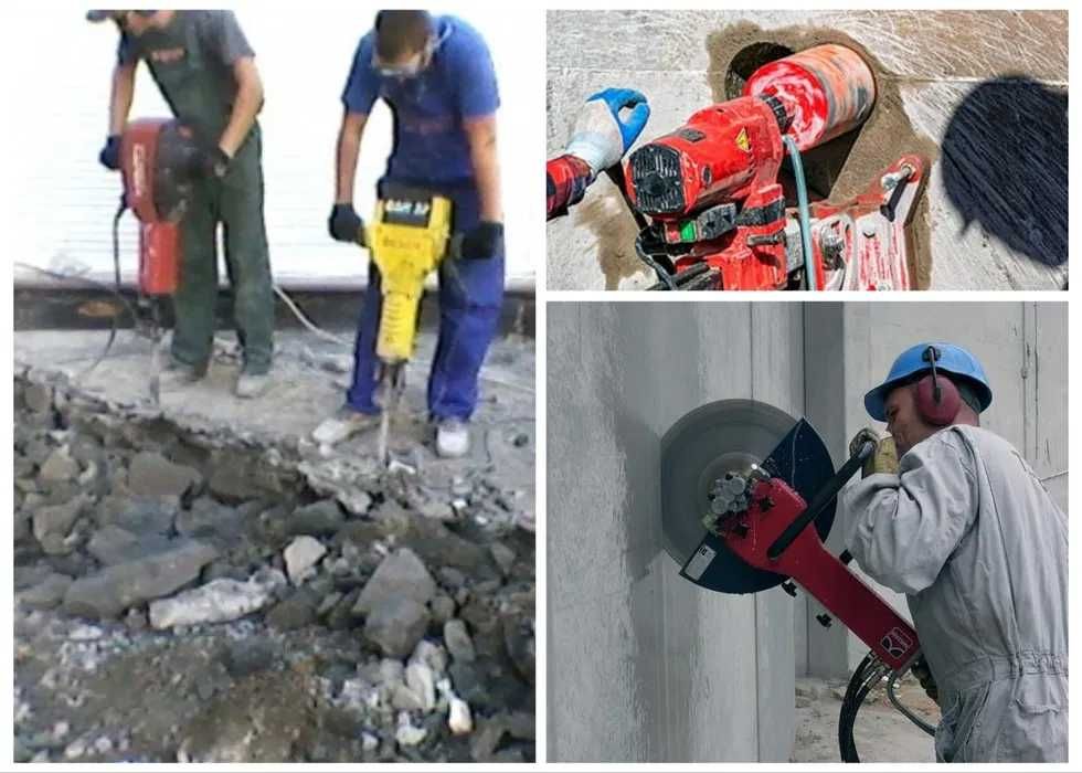 Almazniy bur(Алмазноe) Rezka Резка, transha, beton va styashka buzish