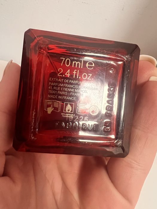 Parfum Baccarat original batchcode 2019