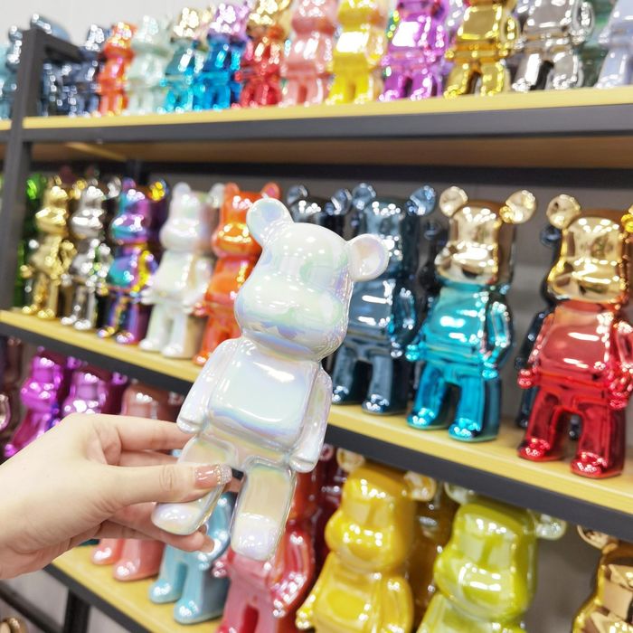 Bearbrick Art-Фигурка: Трендовая Копилка Интерьерный Медведь 3 размера