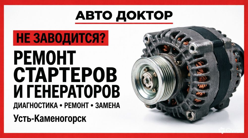 Ремонт стартеров и генераторов | Диагностика | Усть-Каменогорск