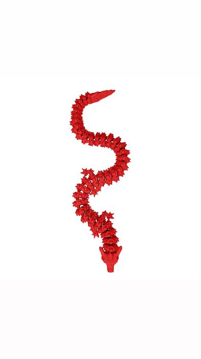 Гъвкав Дракон (Едноцветен)