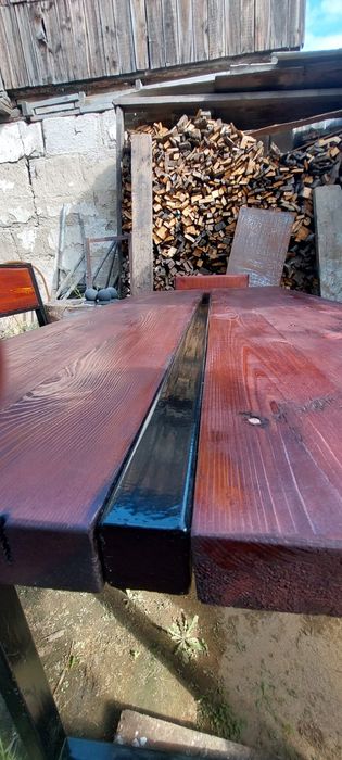 Продам садовую мебель из профтрубы и массива