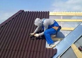 Монтаж КРЫШИ из профнастила,шифера,ондулина,акриловый пластмассы.