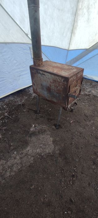 Продам печку в палатку.