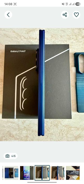 Samsung Z Fold 7 256Gb Blue Shadow GARANTIE 2 ani!