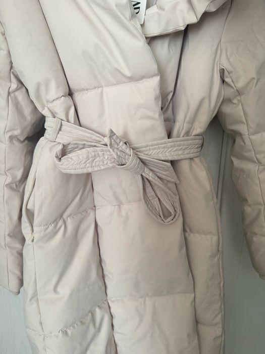 Чисто ново дълго и дебело дамско  зимно яке, размер S