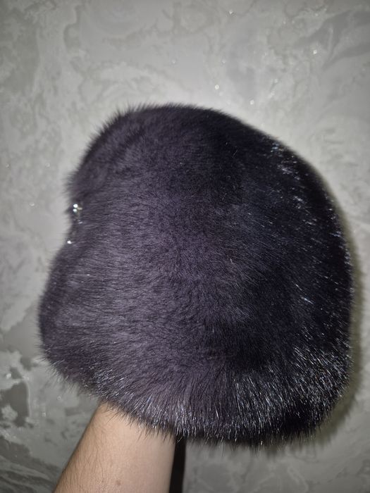 Норковая шапка женская