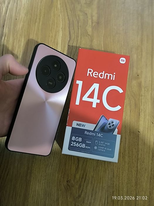 Редми 14 с 8/256 как новый батарейка отлично