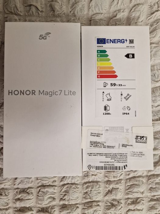 Honor Magic7 Lite 5G  256 GB  8GB RAM  Dual