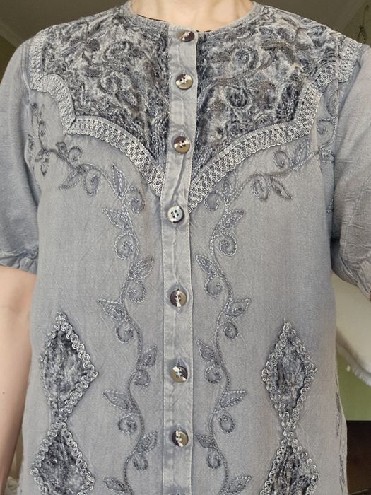 Платье халат хлопок размер 46-48