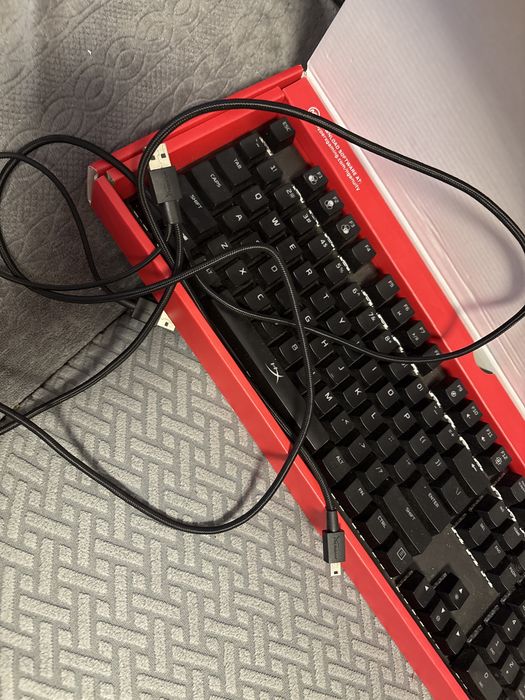 Tastatura hyperx alloy fps rgb kailh silver speed