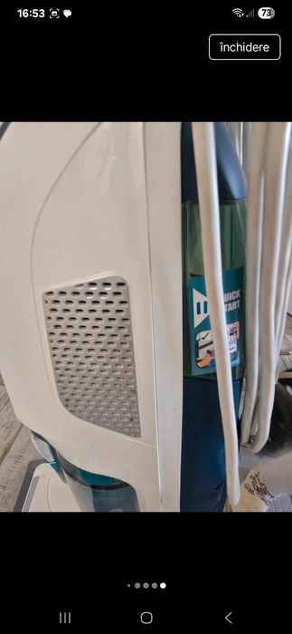 Aspirator&mop cu aburi Rowenta, 2in1, impecabil