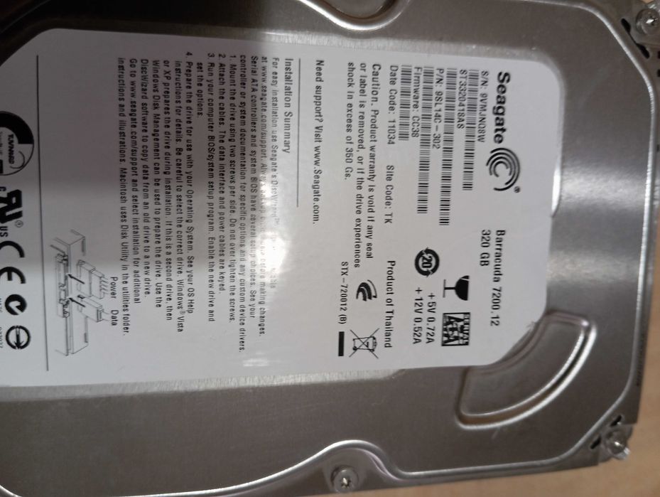 Переходник SATA на USB 3.0 для HDD 3"5 с адаптером питания.HDD 3"5